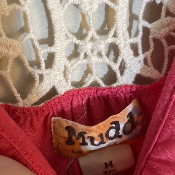 Mudd Pink Detailed Top - Picture 2 of 5